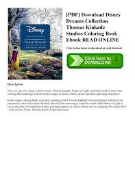 Flag like · see review. Pdf Download Disney Dreams Collection Thomas Kinkade Studios Coloring Book Ebook Read Online