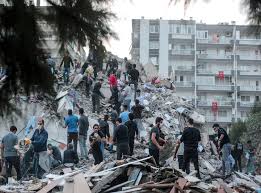 Sixteen of those states have a relatively high likelihood of damaging shaking. Hope And Fear In Turkey After Devastating Earthquake Arab News