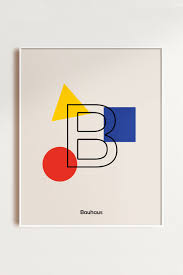 Bauhaus Poster Bauhaus Exhibition Poster Bauhaus Wall Art Etsy Bauhaus Poster Design Exhibition Poster Etsy Wall Art