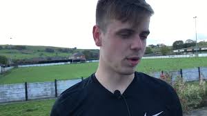 Chatting to Boro goalkeeper Harry...