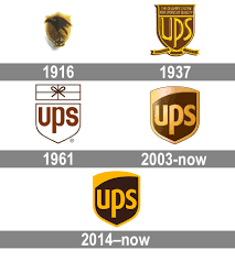 The original ups logo was created by paul rand in 1961, a shield meant to represent stability and integrity; United Parcel Service Logo And Symbol Meaning History Png