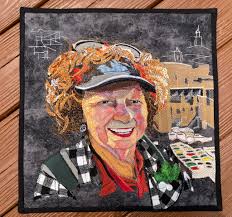 This is Carol who I met in Morocco in April. Here she is at a tannery in  Fes. Sadly she passed away recently and her sister Kati (who accompanied  Carol