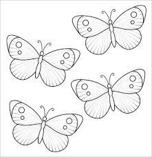 Free 9 Butterfly Samples In Pdf Butterfly Outline Butterfly Drawing Butterfly Tattoo Designs