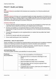Child Safety Plan Template Best Of Gallery Health And Safety Policy Template Coloring In 2020 Safety Policy Health And Safety Occupational Health And Safety