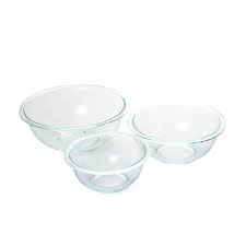 4.8 out of 5 stars 887. Pyrex Prepware 3 Piece Glass Mixing Bowl Set Reviews Wayfair