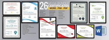 As long as you're ready to spend some time and search for the best template, you must be able to select an download the certificate here. Word Certificate Template 53 Free Download Samples Examples Format Free Premium Templates