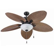 Wet rated ceiling fans if you see a fan that comes with a ul wet ratings , you can rest assured that it was developed to deliver maximum efficiency no matter how the weather is. Patriot Lighting Florida Breeze 52 Bronze Indoor Outdoor Led Ceiling Fan At Menards