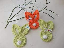 Weitere ideen zu ostern hasen basteln, hasen basteln, basteln. Hase Hakeln Anhanger Applikation Deko
