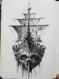 Pin By Lllllllllllll Lllllllllllll On Sketchbook Pirate Tattoo Ship Tattoo Pirate Ship Tattoo