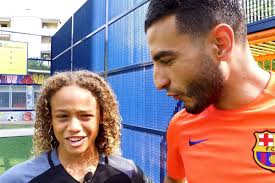 This is an edit of xavi simons his skills and goals. Soufiane Touzani Takes On Barcelona Youth Star Xavi Simons Goal Com