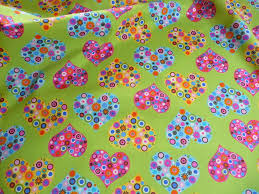 Stoffe Meterware Baumwolle Herzen Bunt Grun Amerikanische Designer Ausgefallen Basteln Patchwork Patchworkstoffe