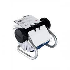 Filled with blank white rolodex cards with alphabetical index dividers, model vip 24c. Rolodex Classic 200 Rotary Business Card Index File With S0793790