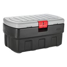 Shop storage boxes and bins at the warehouse. Rubbermaid 35 Gal Action Packer Storage Bin Rmap350000 The Home Depot