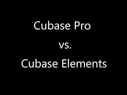 cubase pro vs cubase elements