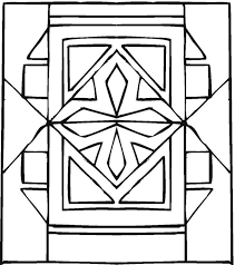 Coloring shapes and patterns is like meditation. Difficult Geometric Coloring Pages Free Coloring Library