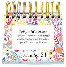 Bloom Daily Planners Undated Perpetual Desk Easelinspirational Standing Flip Calendar 525 X 55 The Best Is Yet To Come Flip Calendar Inspiration Daily Planner