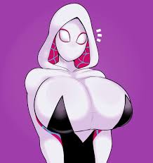Spider-Gwen and Gwen Stacy Female Only Solo Big Breast Busty Tits < Your  Cartoon Porn