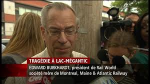 Edward Burkhardt à Lac-Mégantic