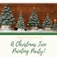 Christmas Tree Paint Party – 6pm Reservation event image
