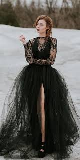 24 Black Wedding Dresses With Edgy Elegance Wedding Forward Fancy Wedding Dresses Gothic Wedding Dress Black Wedding Dresses