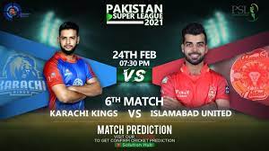 Isl vs kar dream11 team: Psl 2021 6th Match Prediction Karachi Kings Vs Islamabad United Kk Vs Iu Dream 11 Youtube