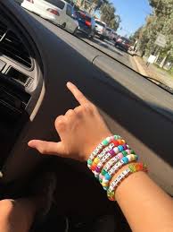 Pin By Ingrid Fernández On ᥴLOSET | Pony Bead Bracelets, Rave Bracelets,  Kandi Bracelets