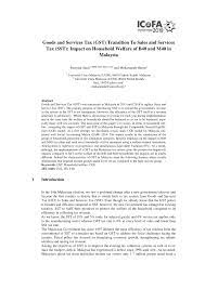 We did not find results for: Pdf Goods And Services Tax Gst Transition To Sales And Services Tax Sst Impact On The Welfare Of B40 And M40 Households In Malaysia