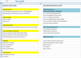 How To Prepare Chart Of Accounts In Ngo Kcjm Ngo