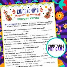Download the cinco de mayo trivia by clicking on the image and selecting the download icon. Cinco De Mayo Games This Or That Would You Rather Office Etsy