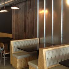Top restaurant interior designer featured on nyc based reality tv series: Booth Seating Industrial Chic Restaurant Furniture Maxey Hayse Restaurant Booth Seating Booth Seating Bistro Interior