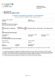 Il codice swift è composto da 8 a11 caratteri (lettere e numeri) e per banca popolare di sondrio in italia il codice swift ha il seguente formato. Pdf Bonifico Europeo Unico La Banca Ha Preso In Carico Il Suo Bonifico Grazia Bellucci Academia Edu
