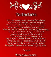 A C You Re Perfection Love Poem For Her Love Poems For Him Deep Love Poems