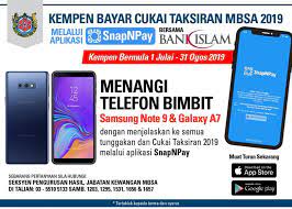 Semua pemilik hartanah seperti rumah kediaman, rumah kedai, harta perniagaan, perusahaan, hotel. Bayar Cukai Taksiran Mbsa Berpeluang Menang Telefon Pintar Carigold Forum