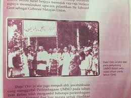 Beliau juga boleh dianggap sebagai seorang yang berkarisma tinggi. Dato Onn Jaafar Menentang Malayan Union