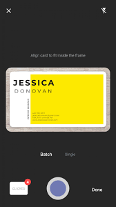 It doesn't include a whole lot of extra features or capabilities. Best Business Card Scanner