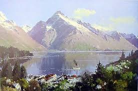 Queenstown Bay By Peter Beadle Mountain Pictures Fine Art Queenstown