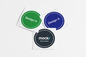 Contoh logo stiker kue kering. 30 Best Sticker Mockups For Highly Visible Branding Colorlib