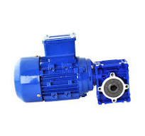 Worm Gear Unit with Motor for Cylinder Rotation – 0.18 kW