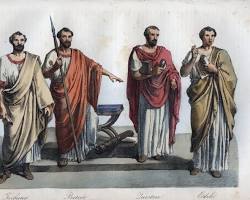 Immagine di Pretore romano con assistenti