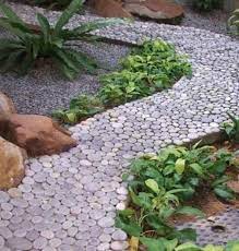 Beautiful Garden Path Designs And Ideas For Yard Landscaping With Stone Pebbles Pebble Garden Garden Paths Yard Landscaping
