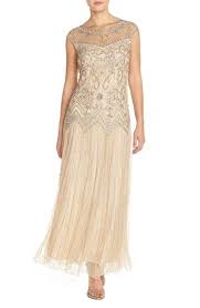 1920s Downton Abbey Inspired Clothing Mesh Dress Sequin Mesh Dress Dresses
