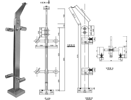 Stair handrailing codes stair construction & inspection guides. Sturdy Safety Handrail Side Floor Mounted Railing Balustrade China Stainless Steel Staircase Made In China Com