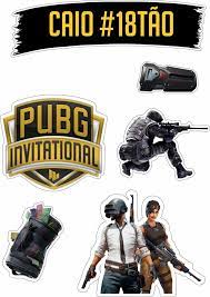 Topo De Bolo Pubg Doll Cake Topper Birthday Cake Topper Printable Photo Cake Topper