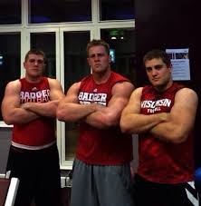 Tj Jj And Derek Watt Obviously Hotness Runs In The Family Simple As That Jj Watt Brothers Derek Watt Jj Watt