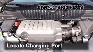Using a 2018 buick enclave, i point out the location of the ac compressor compressor clutch relay and fuse. How To Add Refrigerant To A 2008 2012 Buick Enclave 2008 Buick Enclave Cxl 3 6l V6