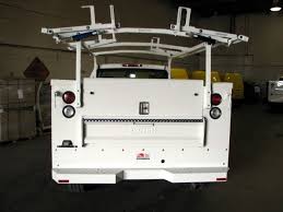 Heavy Duty Equipment Knapheide Service Body Installation With Telescopic Sliding Roof And Bedslide