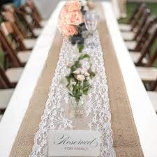 Vintage Burlap Table Runner Burlap Table Runners Wedding Lace Table Runner Wedding Table Runners Wedding