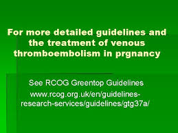Age 40 years or older. Thromboprophylaxis In Pregnancy And The Puerperium Max Brinsmead