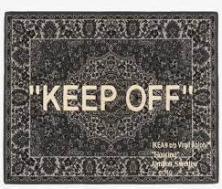 Check spelling or type a new query. Ikea X Off White Keep Off Rug Virgil Abloh Ikea Rug 1200x800 Png Download Pngkit