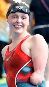 Congratulations! Julia Gaffney has been selected to the U.S. Paralympics  Swimming World Championships team in Singapore this September 21-27. Julia  will race the 50 Butterfly, 200 Individual Medley, 100 Backstroke, & the  100 Freestyle.